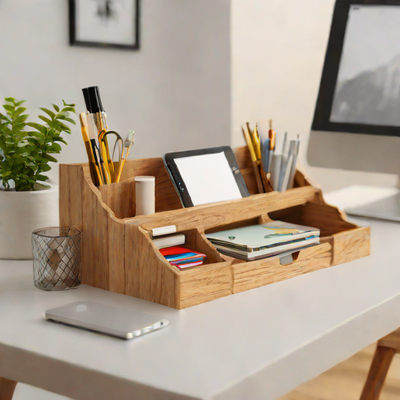 Oakywood Desk Organizer