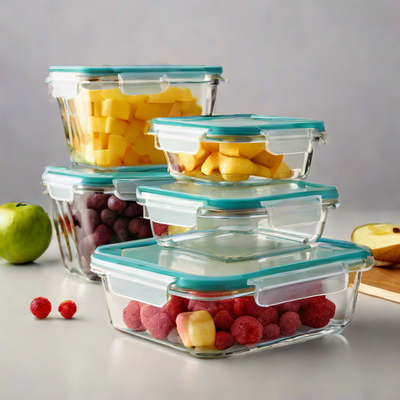 Pyrex Glass Storage Containers with Lids