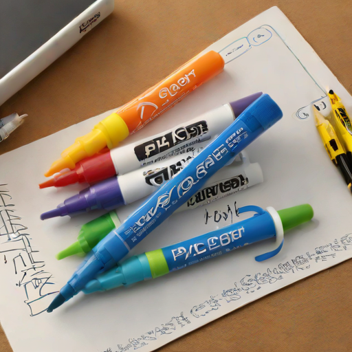 Pilot Dr. Grip Dry Erase Markers