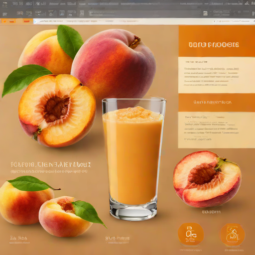 Peach Ginger Nectar