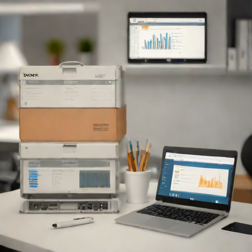 Portable Filing Box Set
