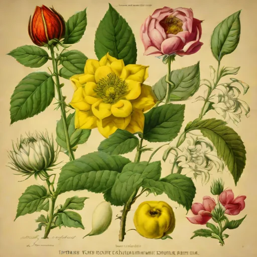 Pictorial Flora of the World (by the Botanical Register)