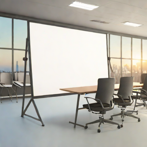 Portable Whiteboard (A-Frame)