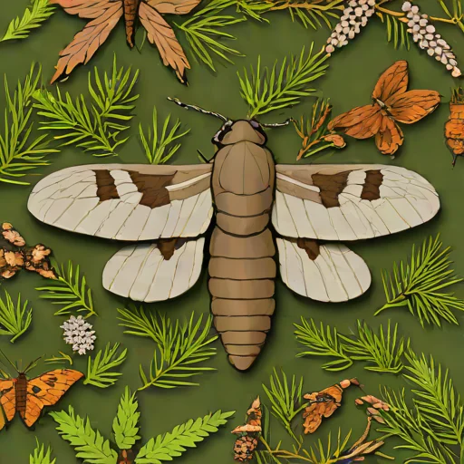 Pine hawk-moth