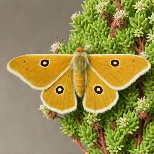 Pale eggar moth