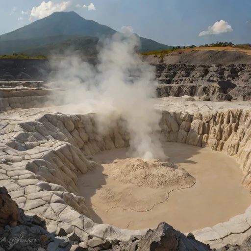 Papandayan fumaroles