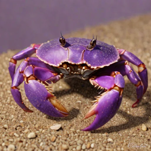 Purple Shore Crab