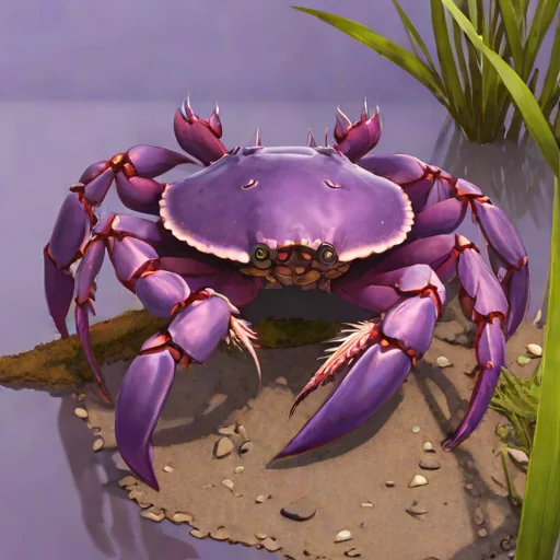 Purple Marsh Crab