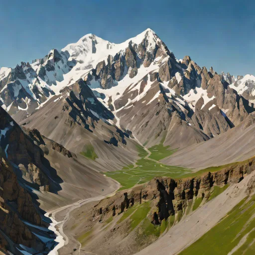 Peak Lenin Massif