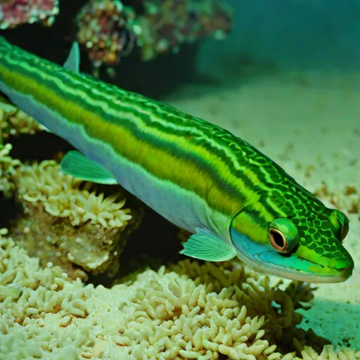 Peacock eel