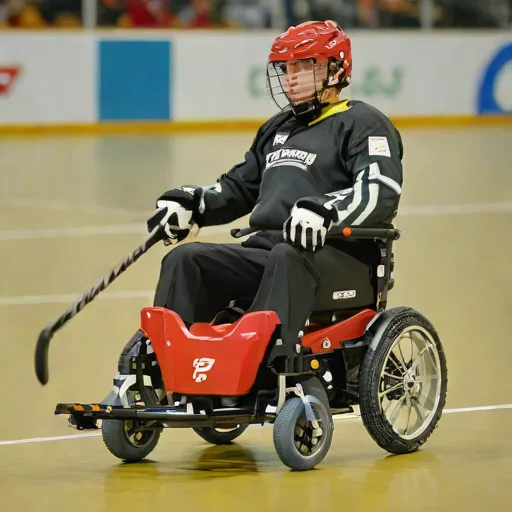 Powerchair hockey