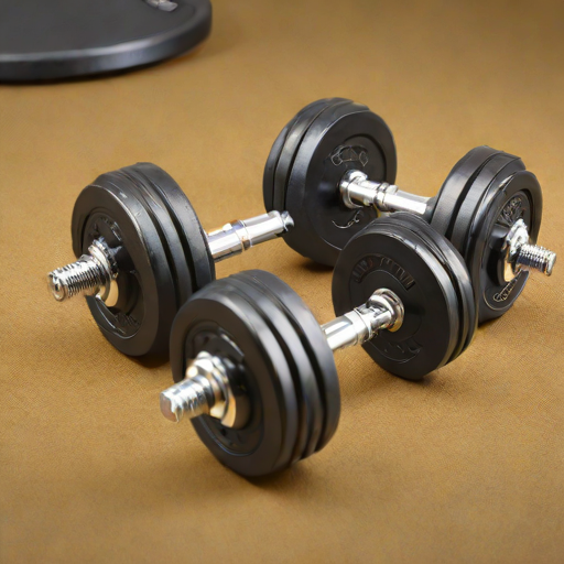 PowerGrip Adjustable Dumbbell Set