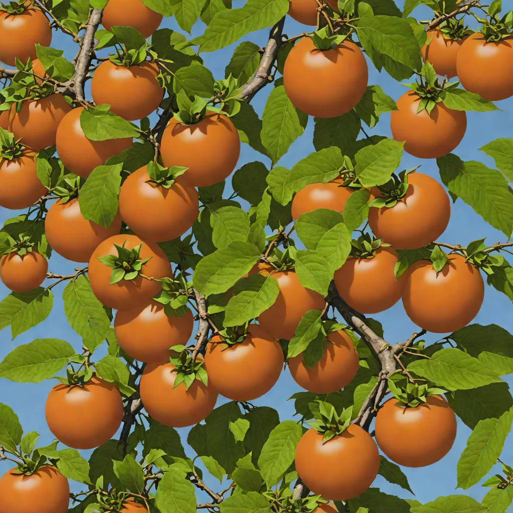 Persimmon (Diospyros virginiana)