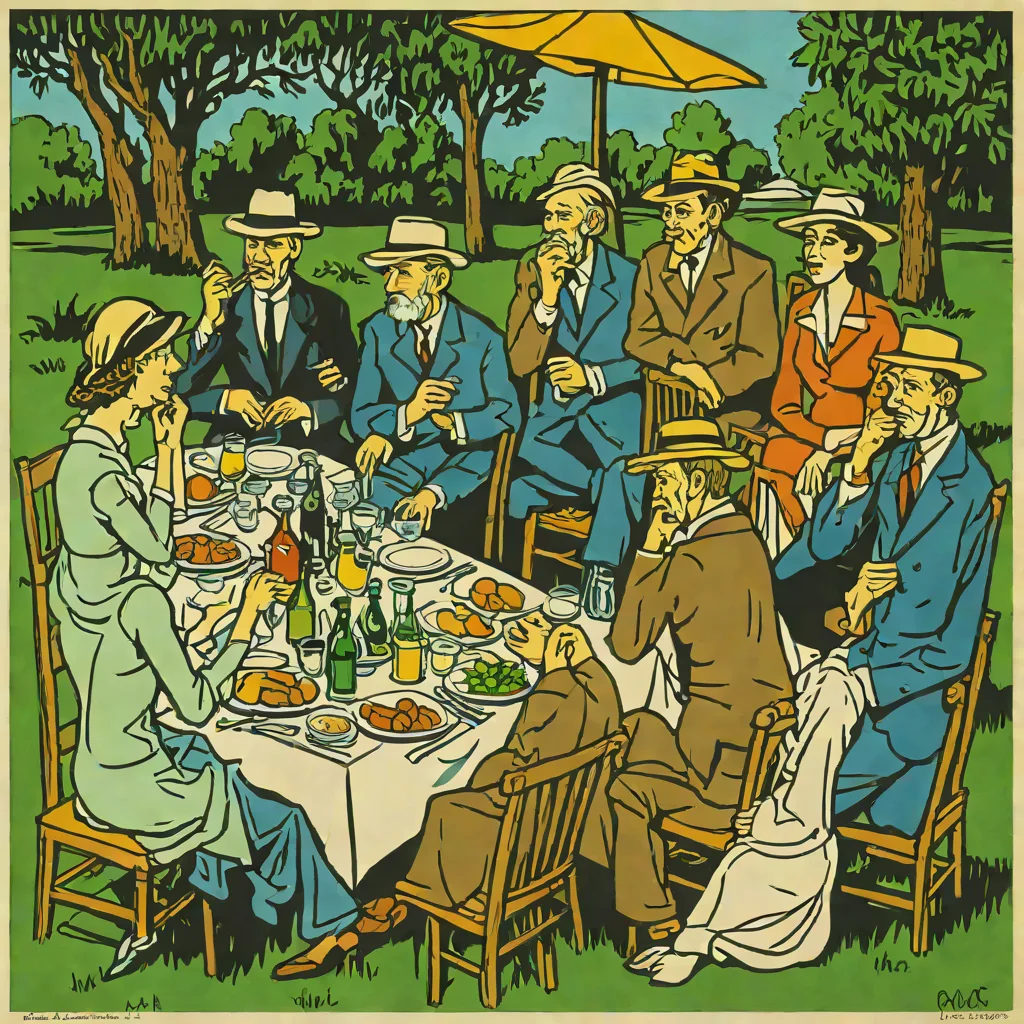Pablo Picasso – Luncheon on the Grass after Manet