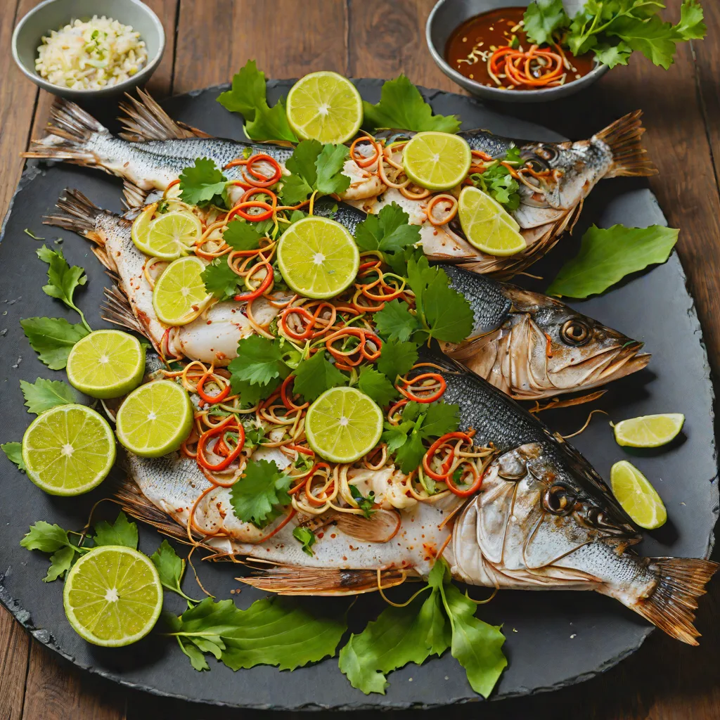 Pla Pao (Thai Grilled Whole Fish)