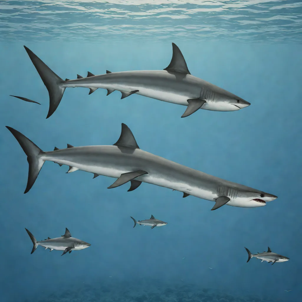Pelagic thresher shark