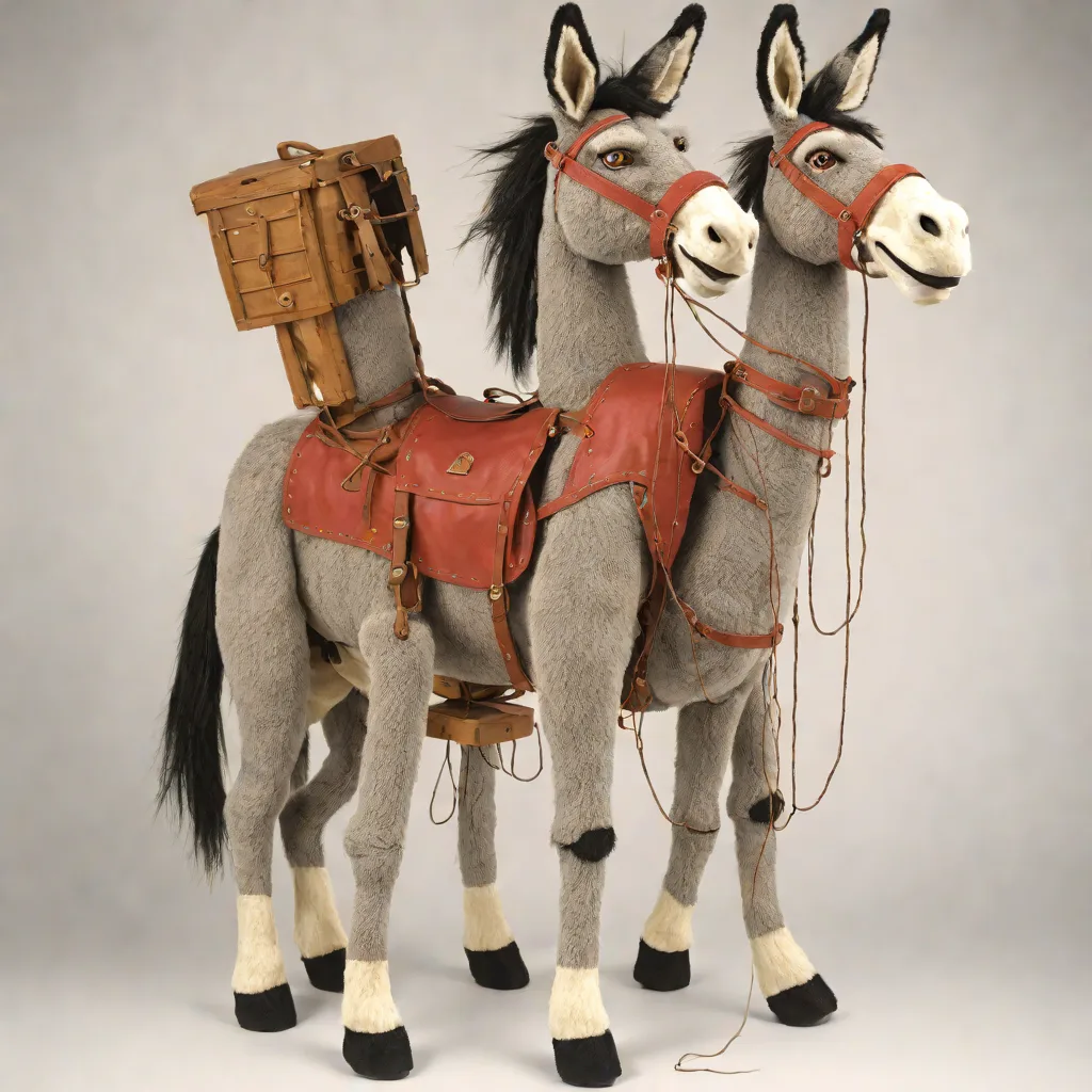 Pelham Puppets Donkey Type LA