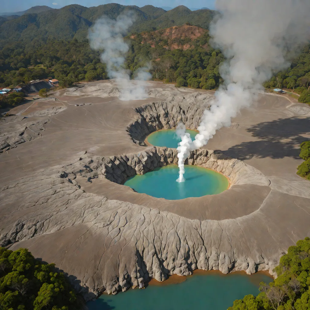 Poás Crater Fumaroles