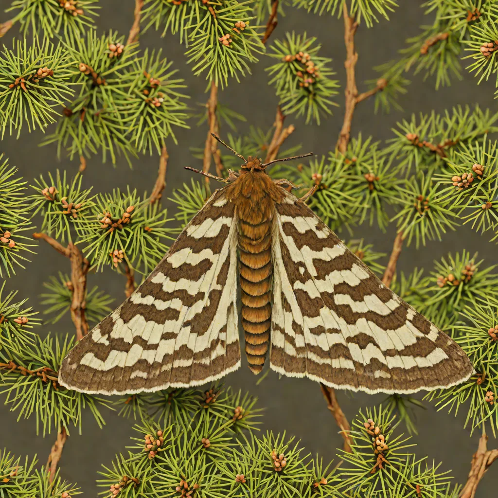 Pine beauty moth