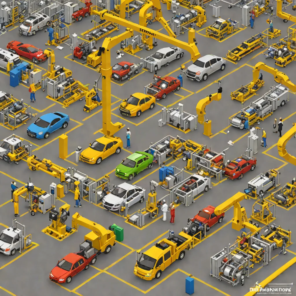 Production Line: Car factory simulation