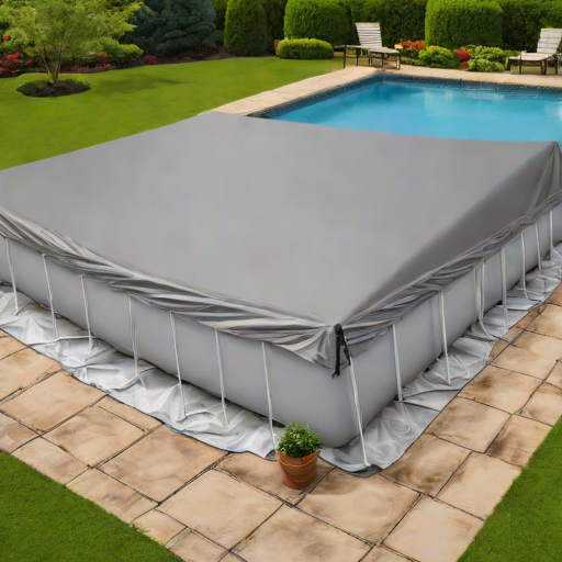 Poolmaster Solid Safety Tarp