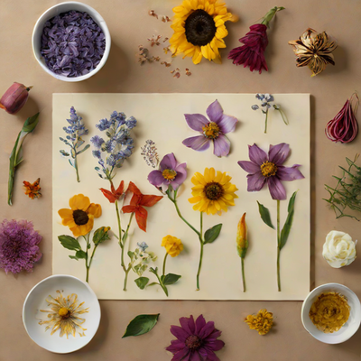 Pressed Flower Art Kit