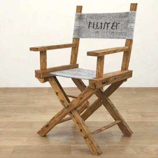 Rustic Barnwood Director's Chair