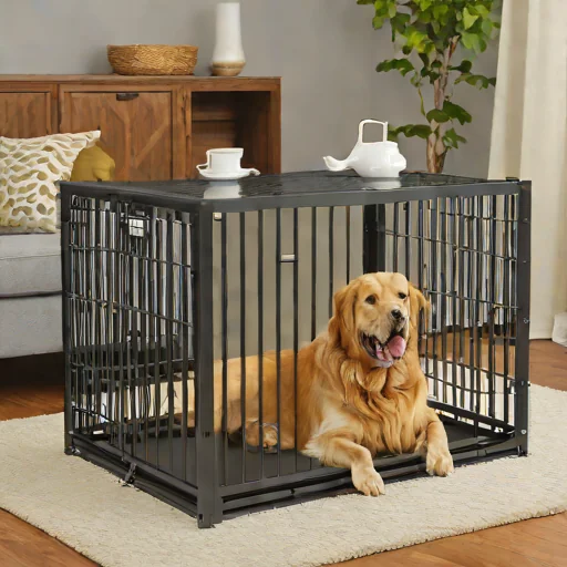 Ruff 'n Ruffus Heavy Duty Double Door Dog Crate