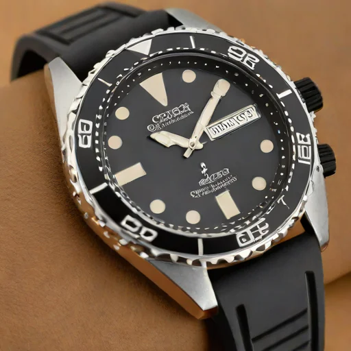 Rubber B Eco-Drive Diver Strap