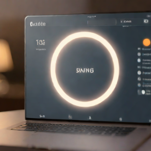 Ring Light with Adjustable Brightness Dimmer