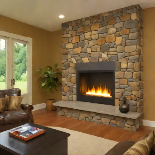RusticStone Firebox