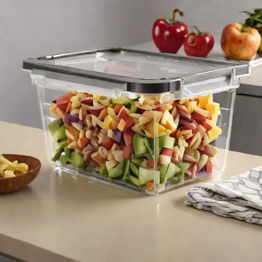 Rubbermaid Brilliance Plastic Container (6 Qt)