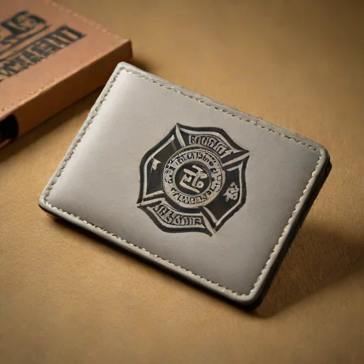 Recycled Firefighter Sergeant Wallet