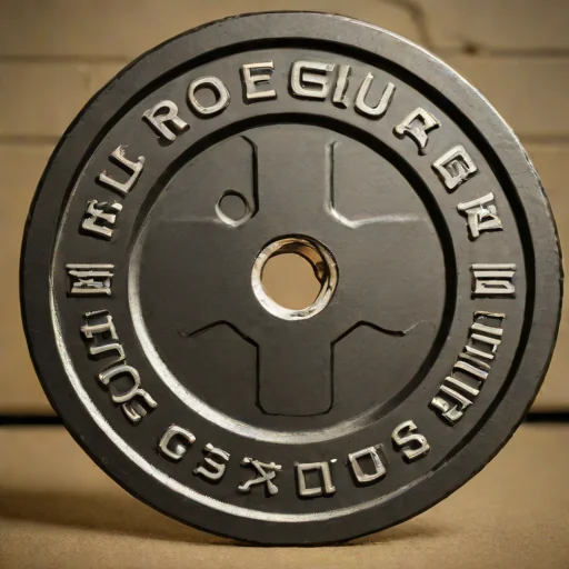 Rogue Black Olympic Plates