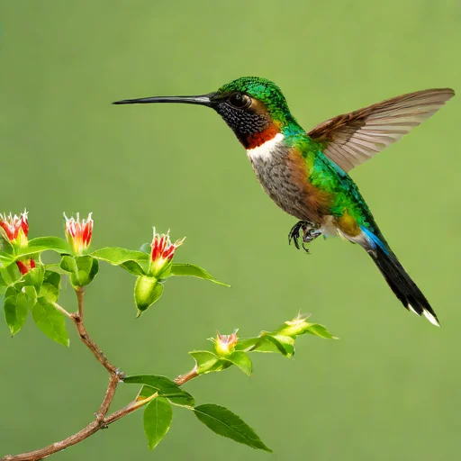 Racket-tailed Coquette
