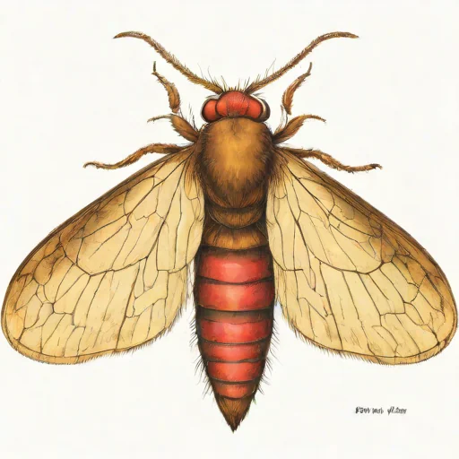 Raspberry crown borer moth