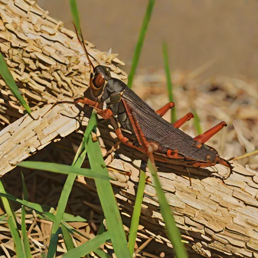 Red-legged Grasshopper (Melanoplus femurrubrum)