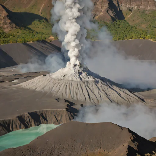 Rinjani fumaroles