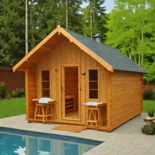 Redwood Outdoors Summit Outdoor Sauna - 6 Person
