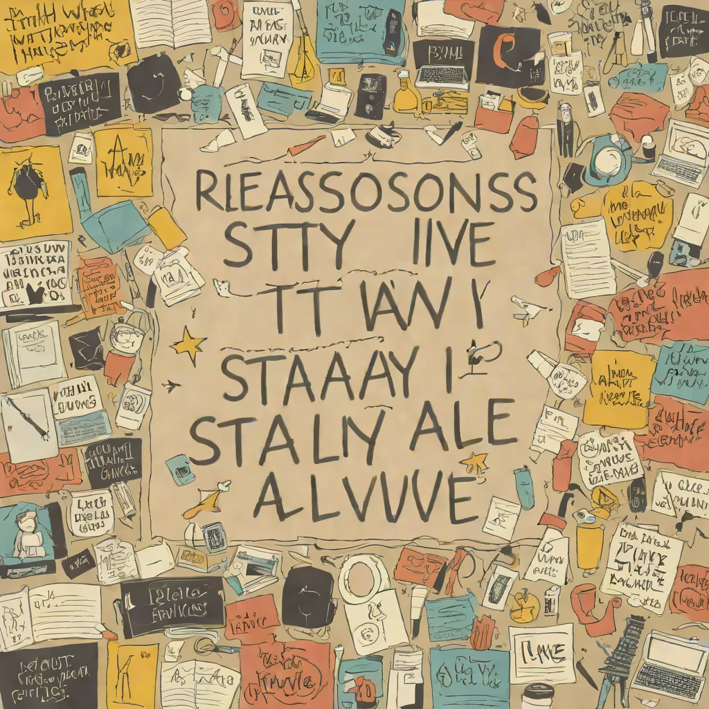 Reasons to Stay Alive