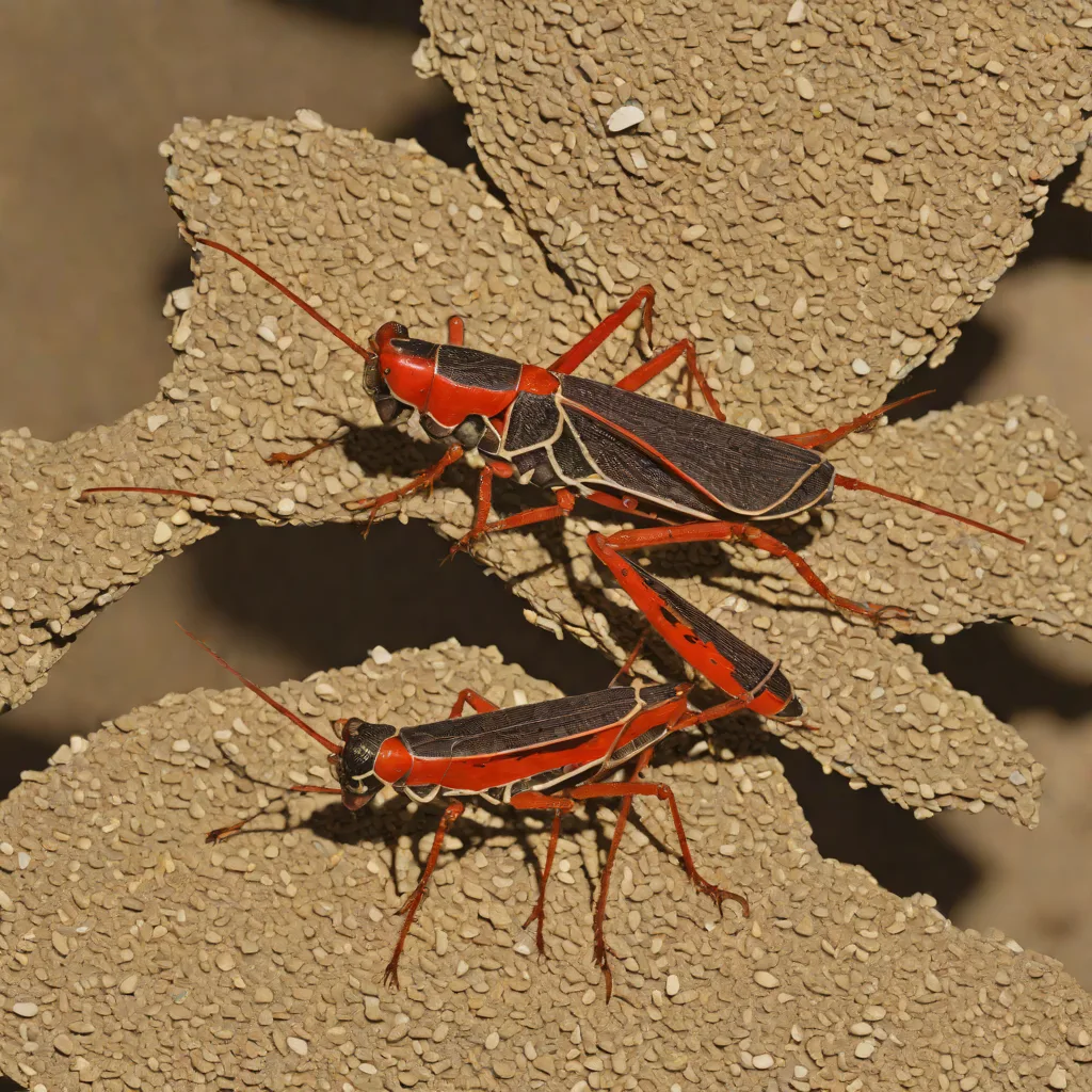 Red-shanked Grasshopper (Xanthippus lateritius)