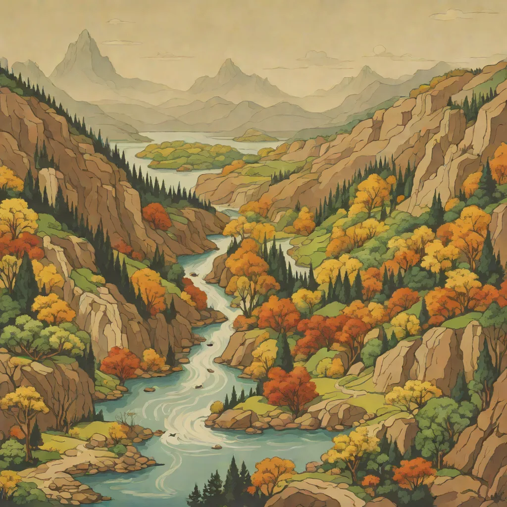 Rivers and Mountains
