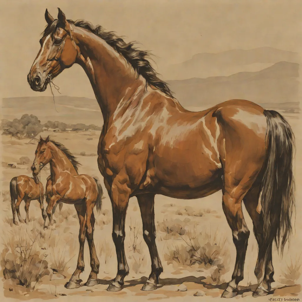 Roan Stallion