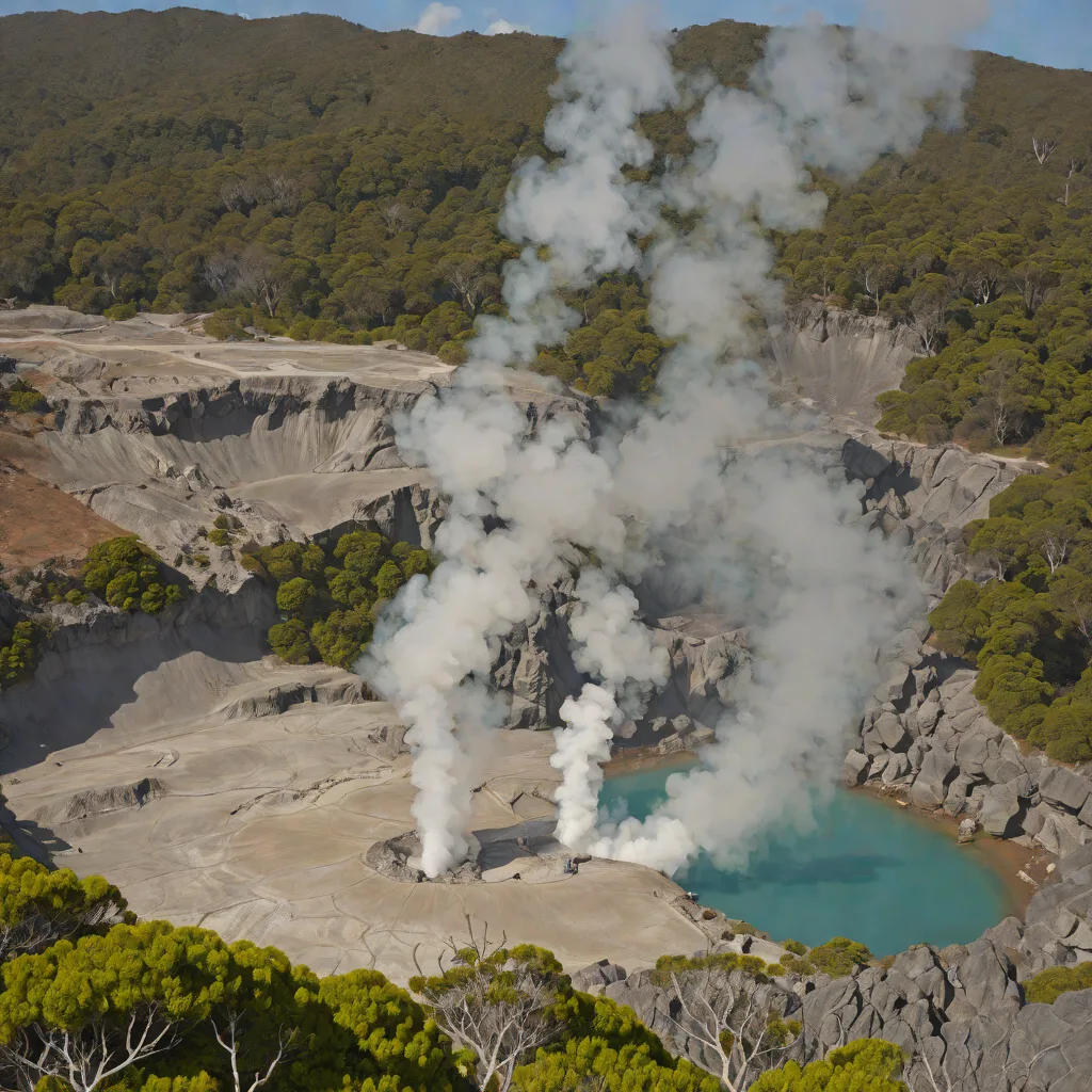 Raoul Island fumaroles