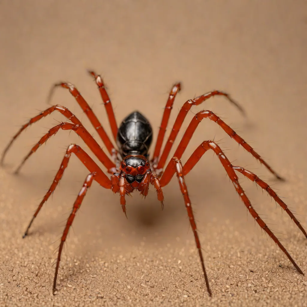 Red Widow (Latrodectus bishopi)