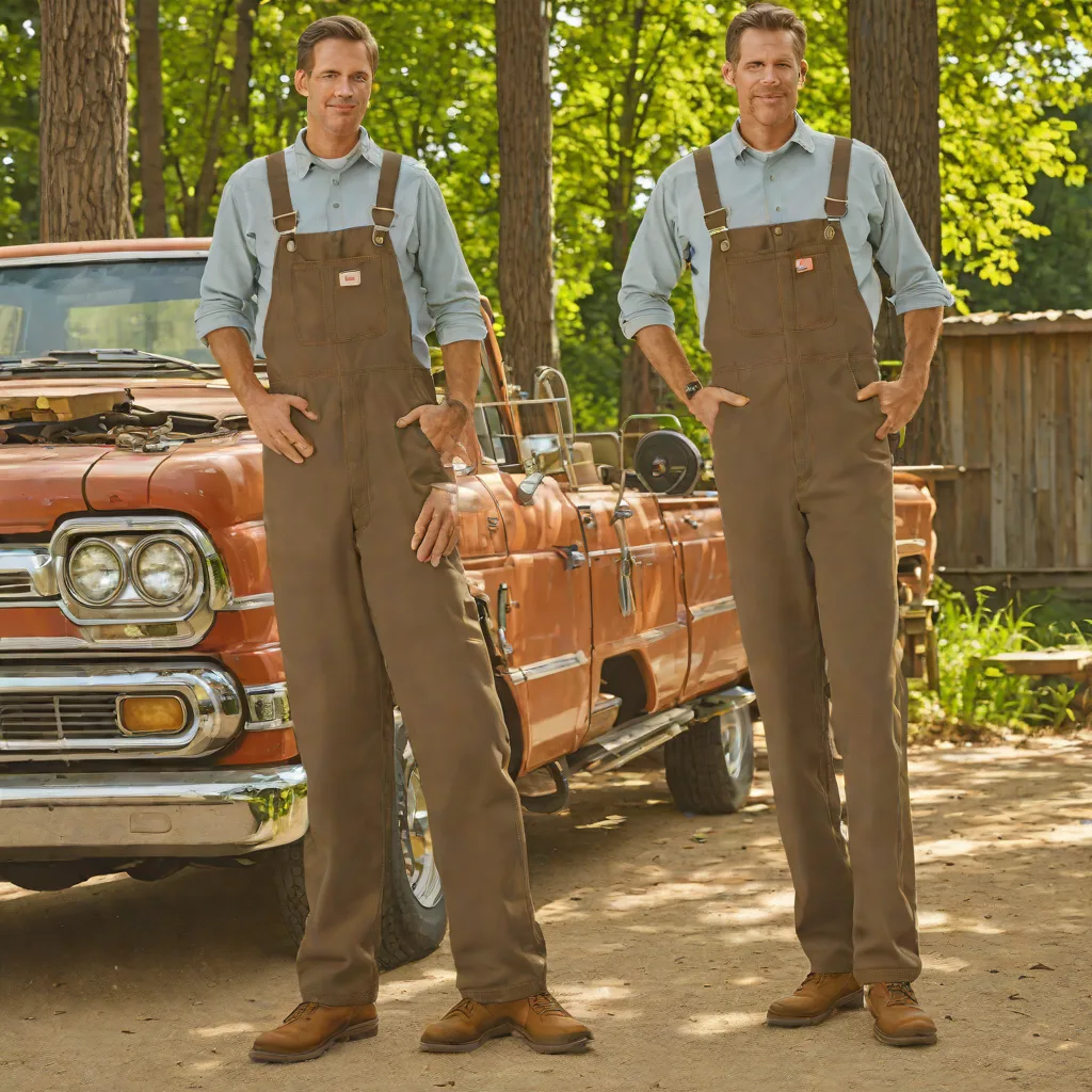 Round House Men's Carpenter Overalls