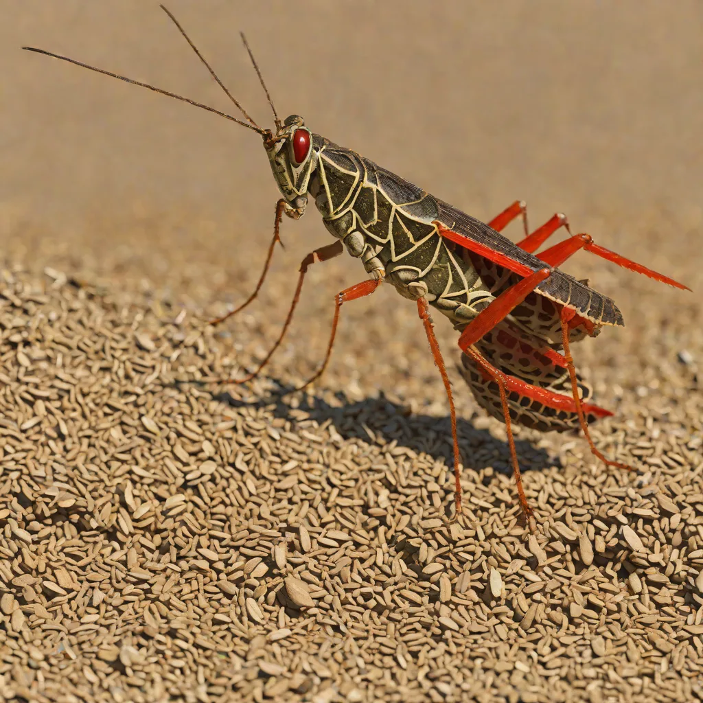 Red-legged Grasshopper