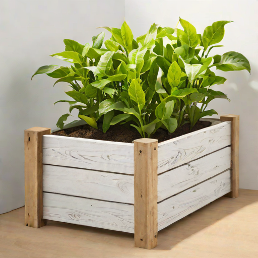 Rustic Farmhouse Wooden Planter Box