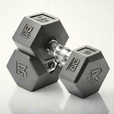Rogue Rubber Hex Dumbbells