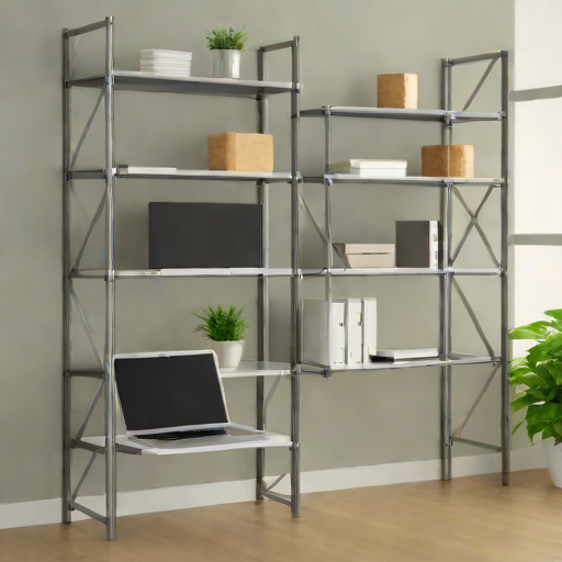 SimpleHouseware 6-Shelf Heavy Duty Storage Shelving Unit
